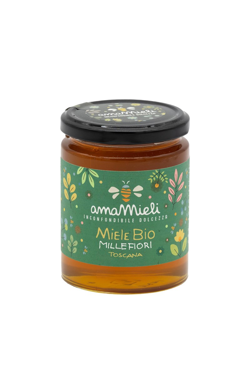 Organic Tuscan Thousand Flowers Honey Jar