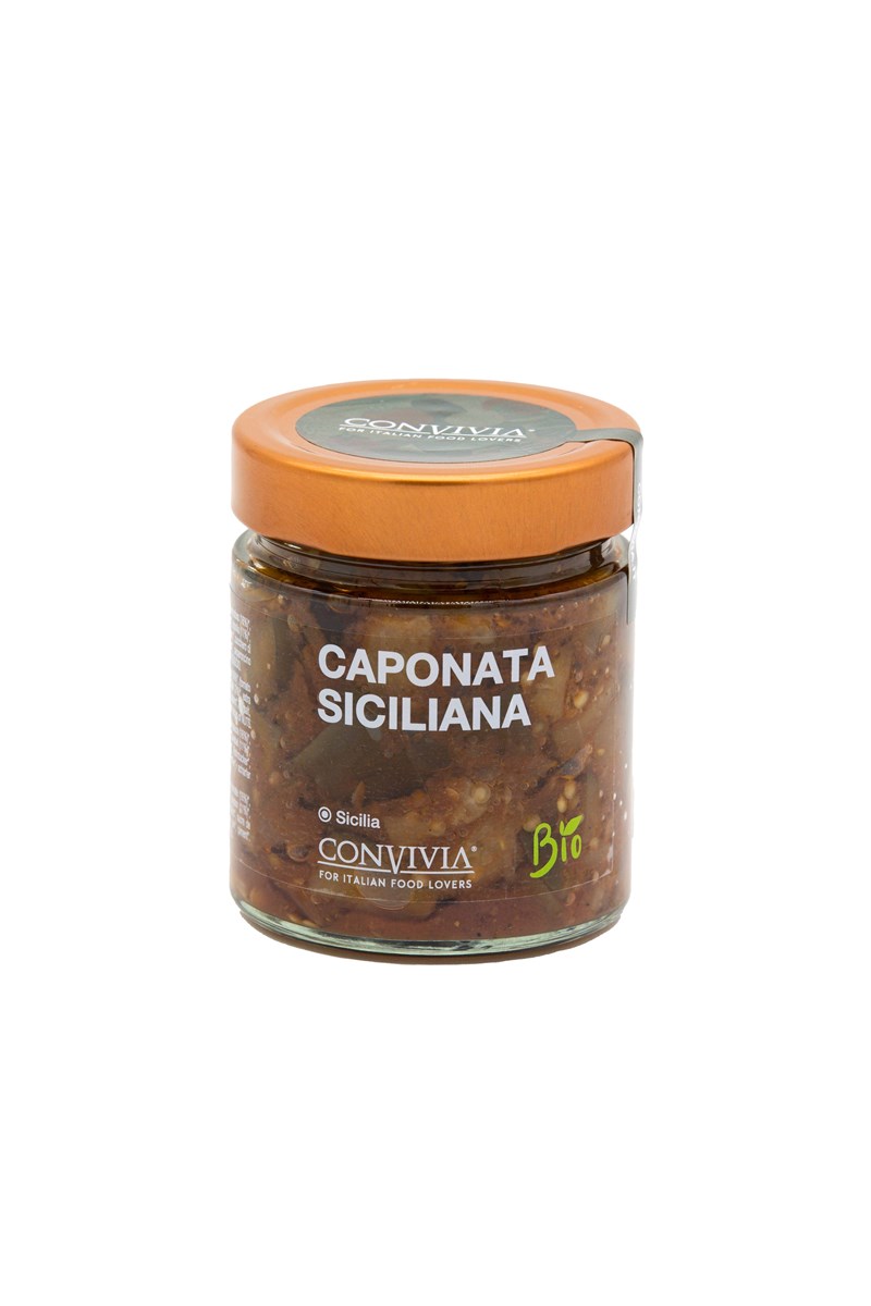 Traditional & Organic Sicilian Caponata Jar