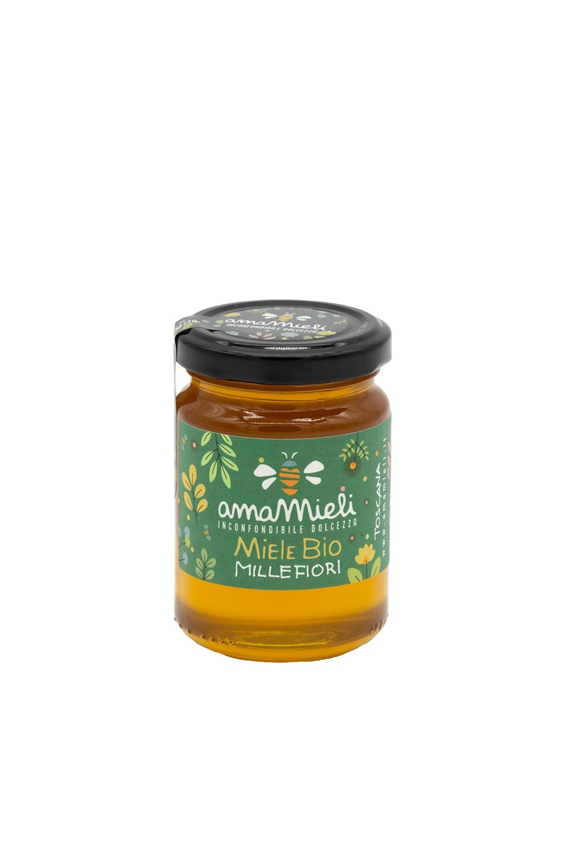 Organic Tuscan Thousand Flowers Honey Jar