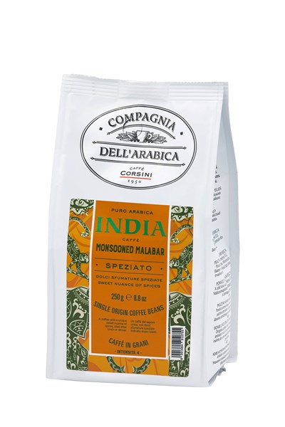 India - Monsooned Malabar Arabica Bean Coffee Package