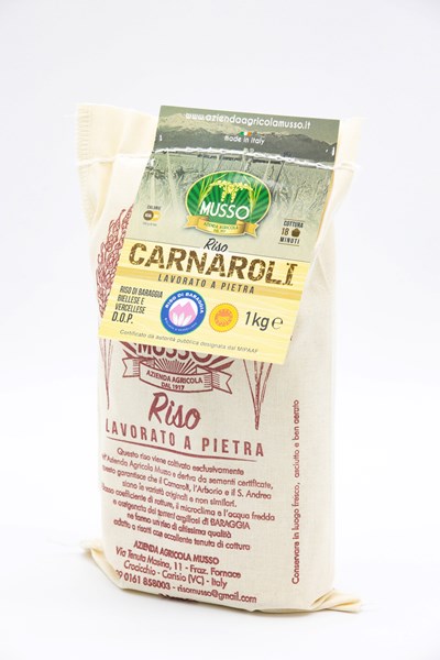 PDO carnaroli rice cloth bag