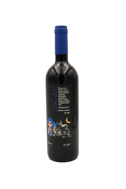 Bottle of Barolo wine